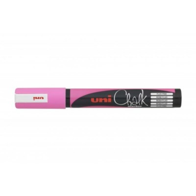 Μαρκαδόρος Κιμωλίας Uni Chalk Marker Fluo Pink_CM140055